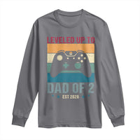Dad Level Unlocked Long Sleeve Shirt Funny New Dad Gaming Father's Day Gift