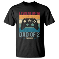 Dad Level Unlocked T Shirt Funny New Dad Gaming Father's Day Gift