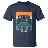 Dad Level Unlocked T Shirt Funny New Dad Gaming Father's Day Gift