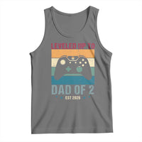 Dad Level Unlocked Tank Top Funny New Dad Gaming Father's Day Gift