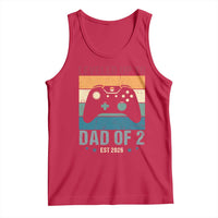 Dad Level Unlocked Tank Top Funny New Dad Gaming Father's Day Gift
