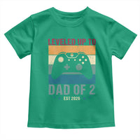 Dad Level Unlocked Toddler T Shirt Funny New Dad Gaming Father's Day Gift