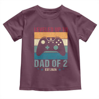 Dad Level Unlocked Toddler T Shirt Funny New Dad Gaming Father's Day Gift