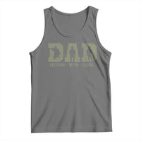 Dad Veteran Myth Legend Dad Military Father Gift Tank Top
