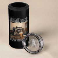 Funny Raccoon School Principal 4 in 1 Can Cooler Tumbler Welcom Back To School