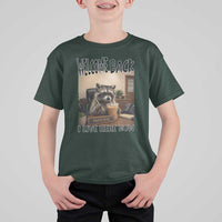 Funny Raccoon School Principal T Shirt For Kid Welcom Back To School