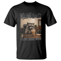 Funny Raccoon School Principal T Shirt Welcom Back To School