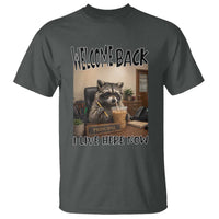 Funny Raccoon School Principal T Shirt Welcom Back To School