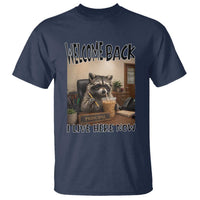 Funny Raccoon School Principal T Shirt Welcom Back To School