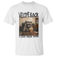Funny Raccoon School Principal T Shirt Welcom Back To School