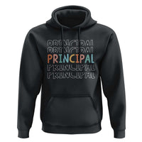 Boho Retro Vintage Principal Back to School Hoodie