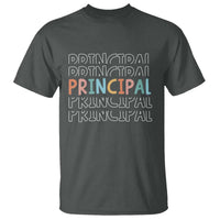 Boho Retro Vintage Principal Back to School T Shirt