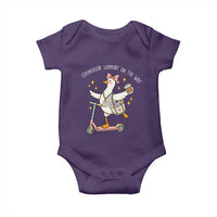Counselor Support On The Way Baby Onesie Silly Goose School Counselor