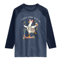 Counselor Support On The Way Raglan Shirt Silly Goose School Counselor