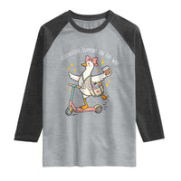 Counselor Support On The Way Raglan Shirt Silly Goose School Counselor