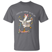 Counselor Support On The Way T Shirt Silly Goose School Counselor