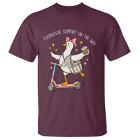 Counselor Support On The Way T Shirt Silly Goose School Counselor