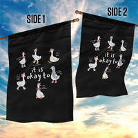 Silly Goose It is Okay to Mental Health Garden Flag Counselor Special Education