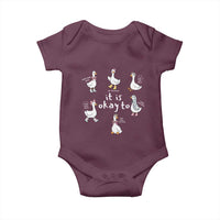 Silly Goose It is Okay to Mental Health Baby Onesie Counselor Special Education