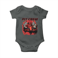 Racing Car Checkered Flag Baby Onesie Pit Crew Race Car - Wonder Print Shop