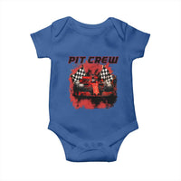 Racing Car Checkered Flag Baby Onesie Pit Crew Race Car - Wonder Print Shop