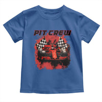 Racing Car Checkered Flag Toddler T Shirt Pit Crew Race Car - Wonder Print Shop