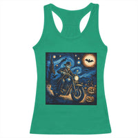 Dirt Bike Racerback Tank Top Van Gogh Starry Night Halloween Biker - Wonder Print Shop