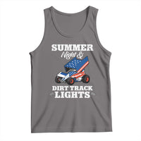 Sprint Car Racing Tank Top Summer Nights And Dirt Track Lights - Wonder Print Shop