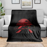 Racing Car Red Speed Motorsport Throw Blanket - Wonder Print Shop