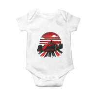 Racing Car Red Speed Motorsport Baby Onesie - Wonder Print Shop