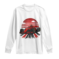 Racing Car Red Speed Motorsport Long Sleeve Shirt - Wonder Print Shop
