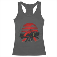 Racing Car Red Speed Motorsport Racerback Tank Top - Wonder Print Shop