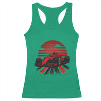 Racing Car Red Speed Motorsport Racerback Tank Top - Wonder Print Shop