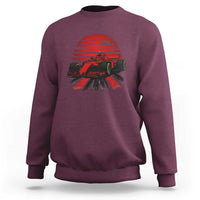 Racing Car Red Speed Motorsport Sweatshirt - Wonder Print Shop