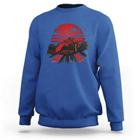 Racing Car Red Speed Motorsport Sweatshirt - Wonder Print Shop