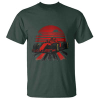 Racing Car Red Speed Motorsport T Shirt - Wonder Print Shop