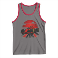 Racing Car Red Speed Motorsport Tank Top - Wonder Print Shop