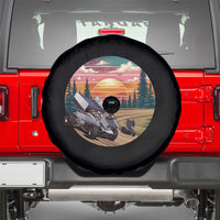Sprint Car Dirt Track Racing Sunset Motorsports Spare Tire Cover - Wonder Print Shop