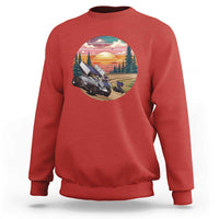 Sprint Car Dirt Track Racing Sunset Motorsports Sweatshirt - Wonder Print Shop