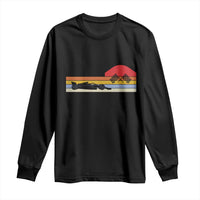 Racing Car Retro Style Vintage Long Sleeve Shirt - Wonder Print Shop