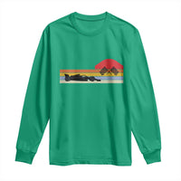 Racing Car Retro Style Vintage Long Sleeve Shirt - Wonder Print Shop