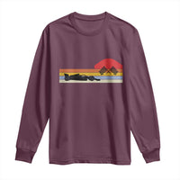 Racing Car Retro Style Vintage Long Sleeve Shirt - Wonder Print Shop