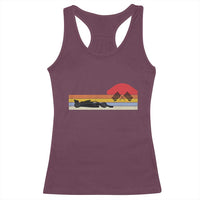Racing Car Retro Style Vintage Racerback Tank Top - Wonder Print Shop