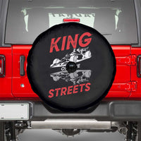 Racing Car Spare Tire Cover King Of The Streets - Wonder Print Shop