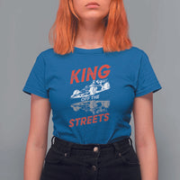 Racing Car T Shirt For Women King Of The Streets - Wonder Print Shop
