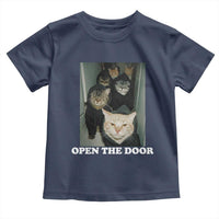 Open The Door Cats Lover Toddler T Shirt Funny Cat Gang Sarcastic Meme - Wonder Print Shop