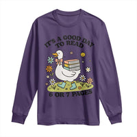 It’s A Good Day To Read 6 or 7 Pages Long Sleeve Shirt Funny Six Seven Teacher Book Lover - Wonder Print Shop