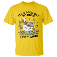 It’s A Good Day To Read 6 or 7 Pages T Shirt Funny Six Seven Teacher Book Lover - Wonder Print Shop