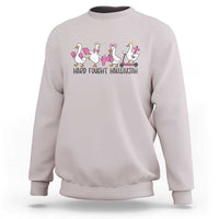 Hard Fought Hallelujah Sweatshirt Funny Christian Goose - Wonder Print Shop