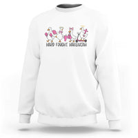 Hard Fought Hallelujah Sweatshirt Funny Christian Goose - Wonder Print Shop